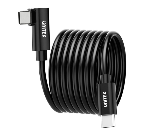 UNITEK Kabel VR Link Pro USB-C do C obsługuje 5Gps i 60W C14094ABK01-5M - 1455222 - zdjęcie 3